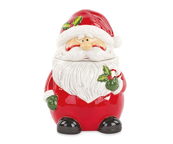 Santa Claus Ceramic Cookie Jar – 24.5cm