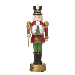 Nutcracker Christmas Snow Globe - 20CM