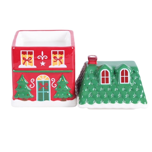 Christmas House Ceramic Burner - Image 2