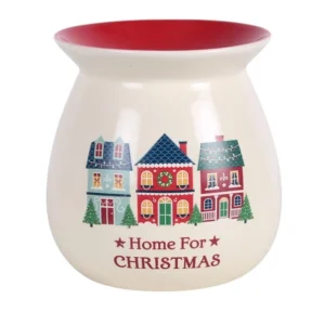 Home for Christmas Ceramic Burner